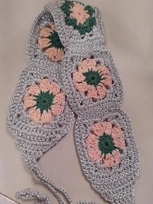 Tiara em crochê