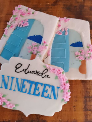 Biscoitos decorados mamma mia