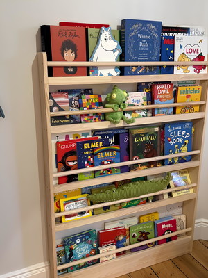 Estante biblioteca montessori 05 prateleiras