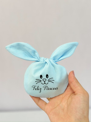 Saquinho personalizado para lembrancinha de páscoa (bombom)