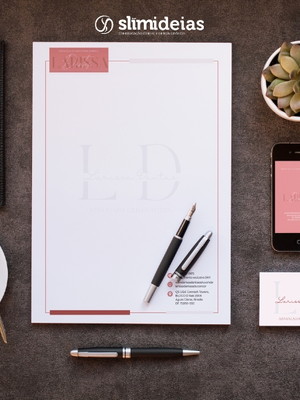 Design / layout para papel timbrado