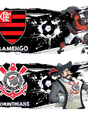 20 artes de times caneca times - 01