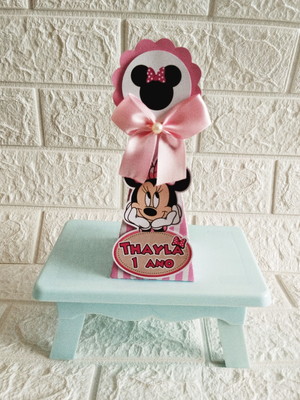 Caixa pirâmide minnie