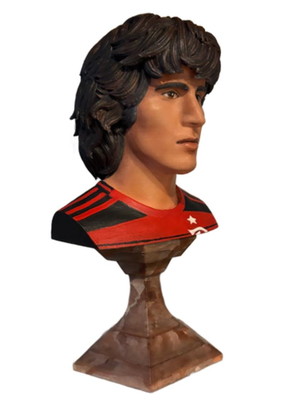 Busto do zico - campeão mundial 1981