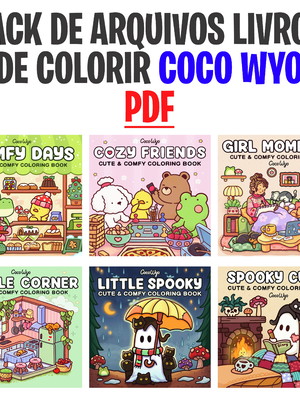 Arquivo digital livros de colorir coco wyo