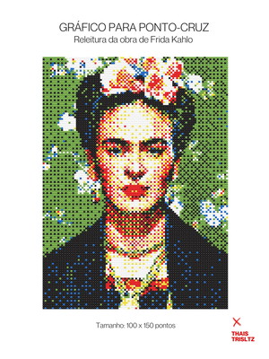 Frida - gráfico para bordar