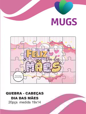 Quebra cabeça dia das mães