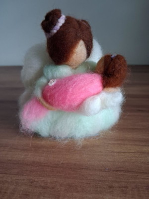 Mini fada com bebê