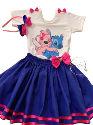 Fantasia stitch aniversário