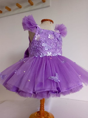 Vestido jardim encantado infantil luxo
