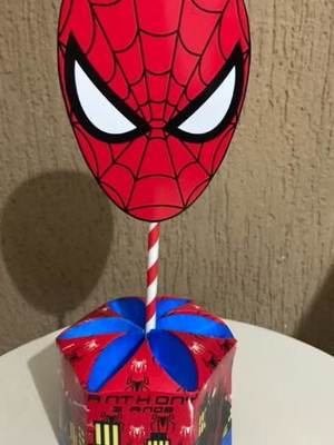 20 centros de mesa homem aranha e outros temas