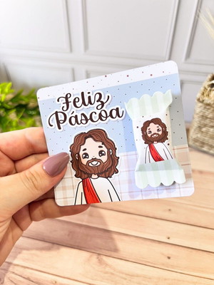 Card e balinha páscoa