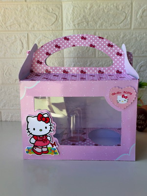 Maleta kit confeiteiro hello kitty personalizada