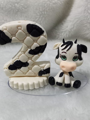 Vela personalizada fazendinha