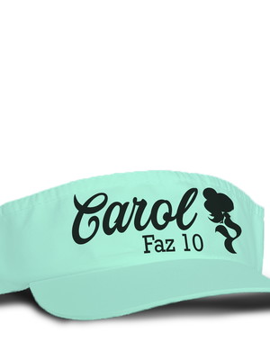 Viseira personalizada para festa de aniversário
