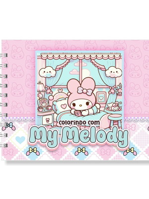 Livro de colorir my melody
