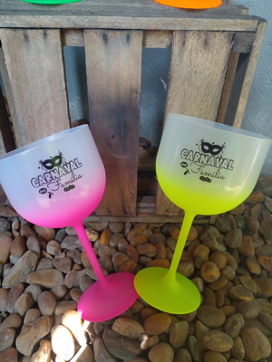 Taça de gin degrade personalizada