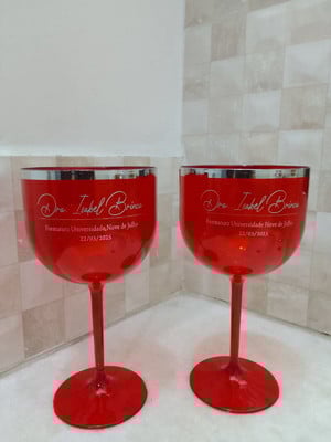Taça gin com borda personalizada 450 ml