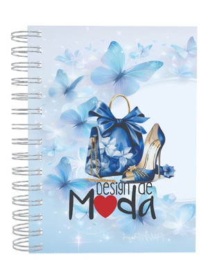 Agenda permanente personalizada design de moda