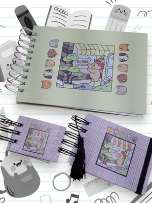 Livro de colorir a6 - personagens parte 1