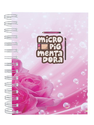 Agenda permanente personalizada design de sobrancelhas