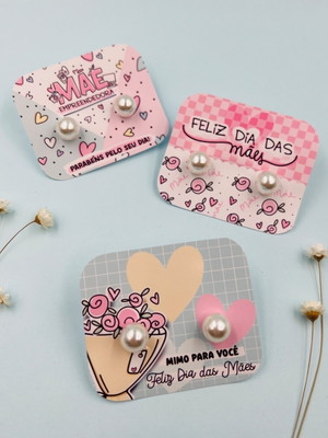 Brinco mimo lembrancinha personalizada dia das mães