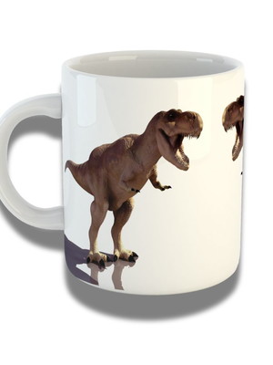 Caneca de porcelana 325ml personalizada com design 3d