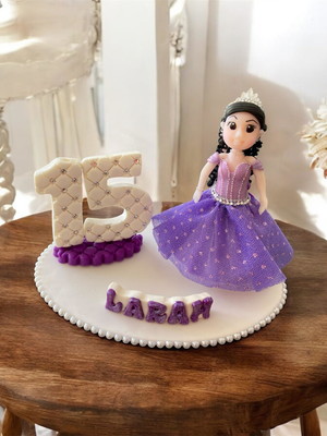 Vela 15 anos personalizada biscuit