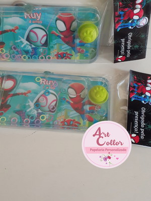 Aquaplay personalizado spidey e seus amigos