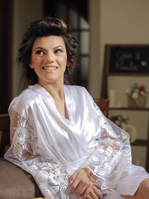 Robe de noiva manga de renda +16 robes comuns