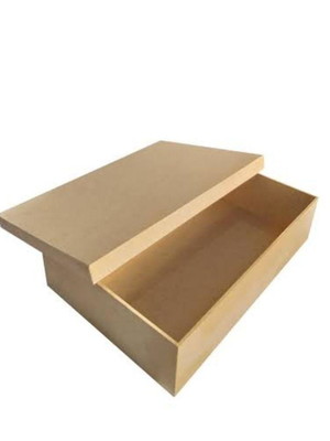 Caixa para 2 canecas deitadas mdf cru ( 25x20x10 mdf madeira