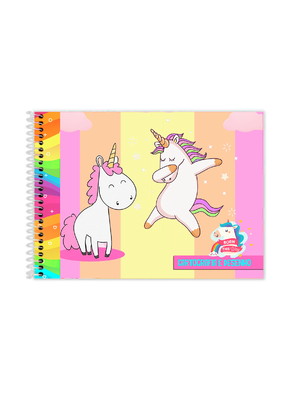 Caderno desenho pony cartografia capa dura