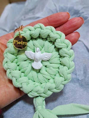 Lembrança fio de malha, mandala