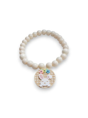 Colar pet off white de páscoa