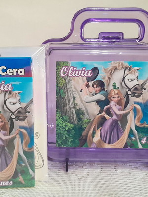 Lembrancinha rapunzel