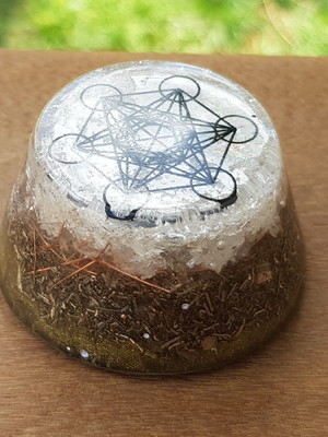 Orgonite de bolso metatron