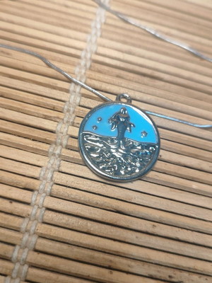 Cordão medalha iemanjá