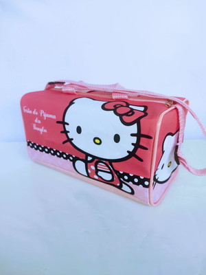 Mini mala viagem personalizada hello kitty