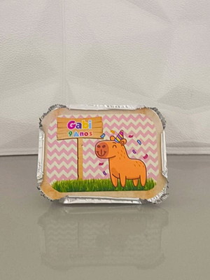 Marmita capivara menina