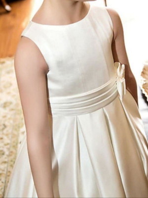 Vestido primeira comunhão sem manga