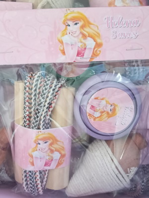 Kit pião, corda, ioiô bela adormecida