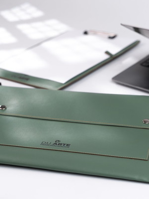 Capa de notebook personalizada couro sintético bolsanotebook
