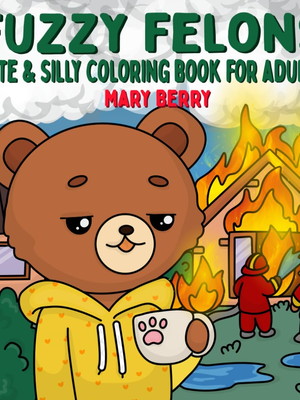 Fuzzy felons - 40 desenhos para imprimir e colorir em pdf