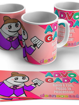 Caneca flork advogada 03