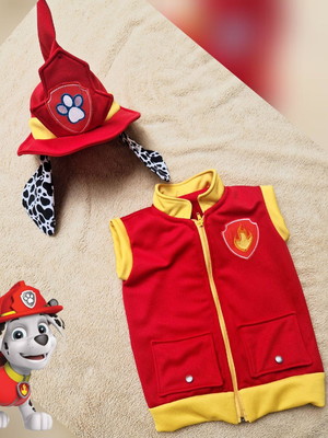 Fantasia marshal patrulha canina até tamanho 4