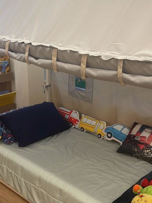 Telhado para cama montessori solteiro