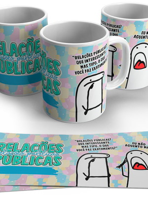 Caneca flork relações públicas