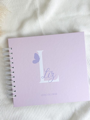 Livro do bebê personalizado | borboleta