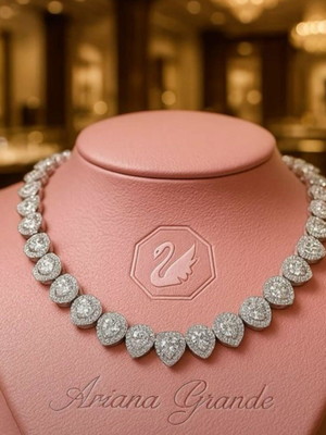 Colar ariana swarovski