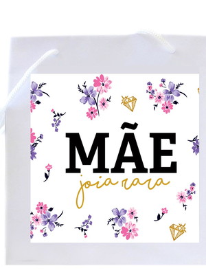 Sacola personalizada - brinde dia das mães- embalagem mãe